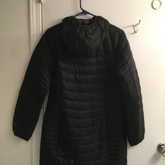 Eddie Bauer Astoria Hooded Down Parka Black Small - Picture 2 of 8
